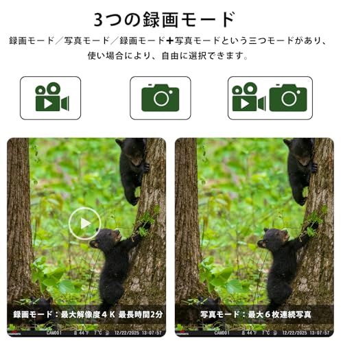 超高速トリガー 120°超広検知範囲