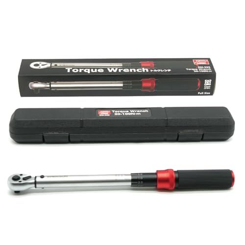 エマーソン Emerson トルク調整が簡単らくらくなトルクレンチ ロックリング式 差込角 9 5 mm 3 8インチ 20 100 N m 高精度±3 ギア 検査証明書付き 自動車 バイク 自転車 整備 修理工具 作業工具 ac 30 abb