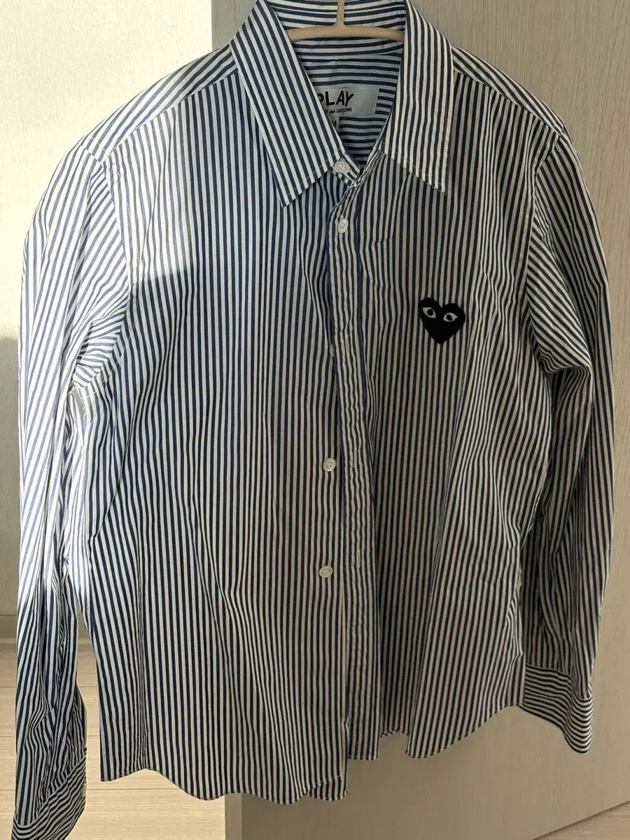 コム デ ギャルソン ストライプ シャツ M サイズ