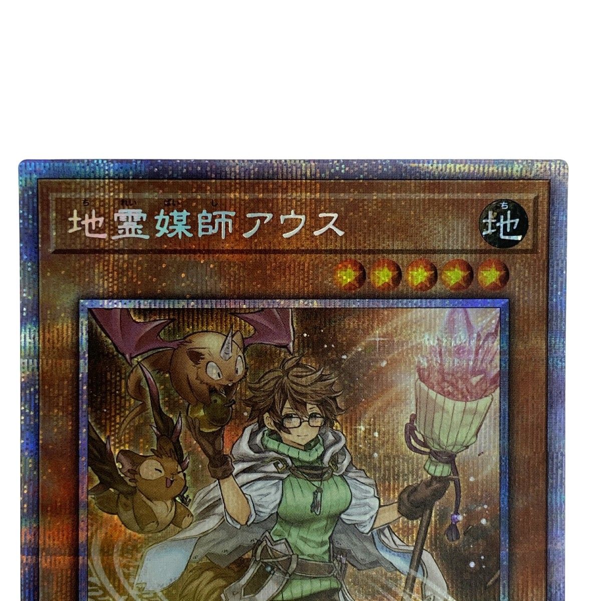 遊戯王 PSA10 現存222枚 地霊媒師アウス プリズマティック B 遊戯王 PSA10 現存222枚 地霊媒師アウス プリズマティック B 遊戯王