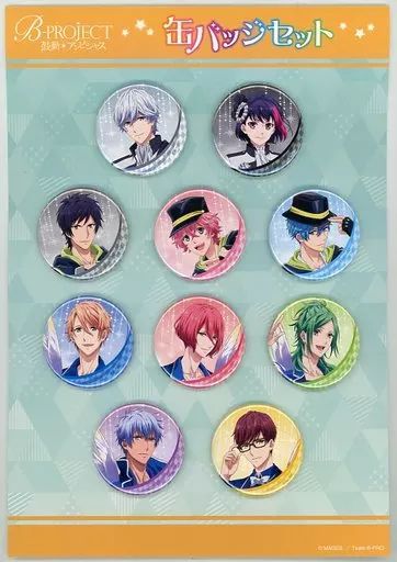 中古】バッジ・ピンズ(キャラクター) 集合 特製缶バッジ10個セット