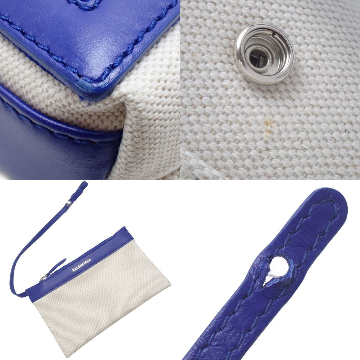 BALENCIAGA(バレンシアガ) ネイビーカバ XS ハンドバッグ 2WAY 肩掛け  