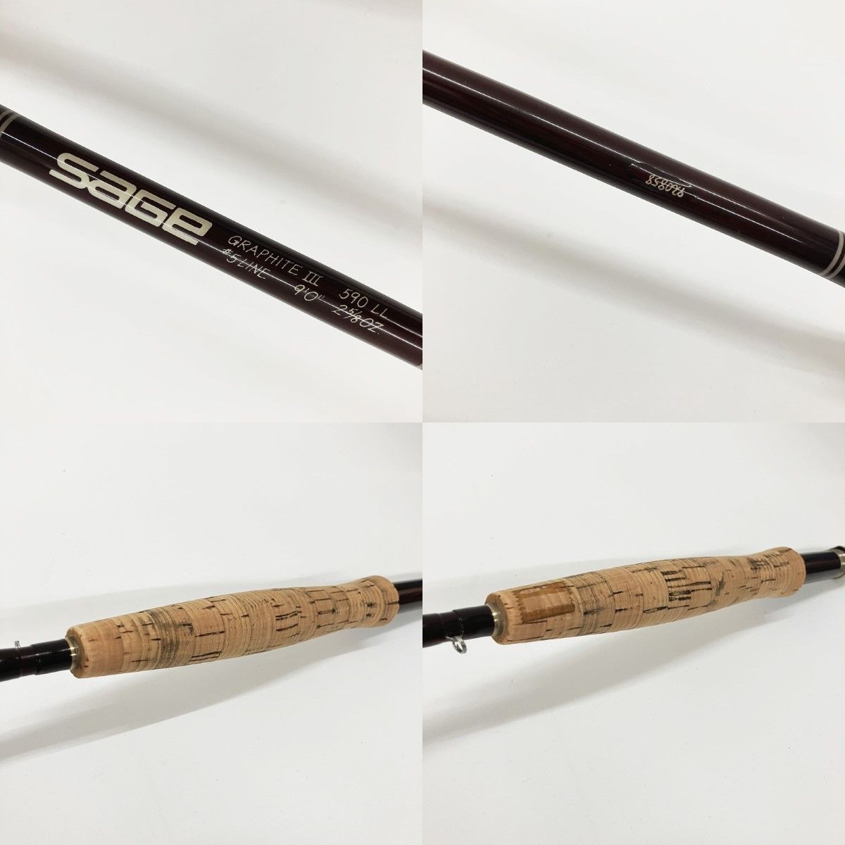〇〇sage セージ GRAPHITEiii グラファイト 9ft 2 5/8OZ #5 590 LL