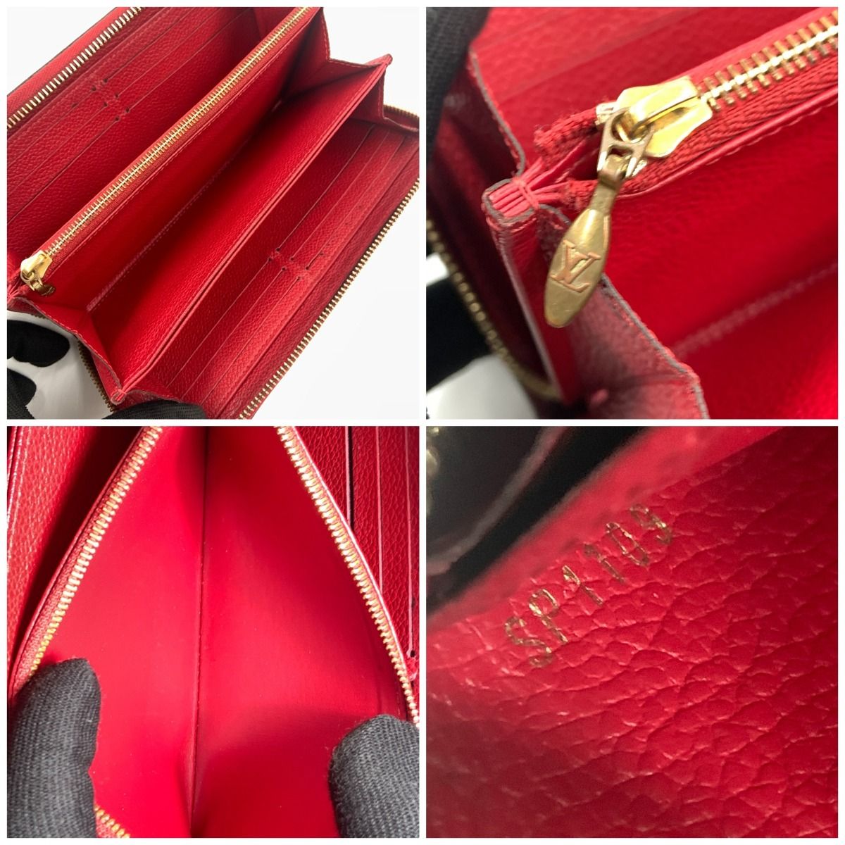 〇〇LOUIS VUITTON ルイヴィトン モノグラム アンプラント ジッピー