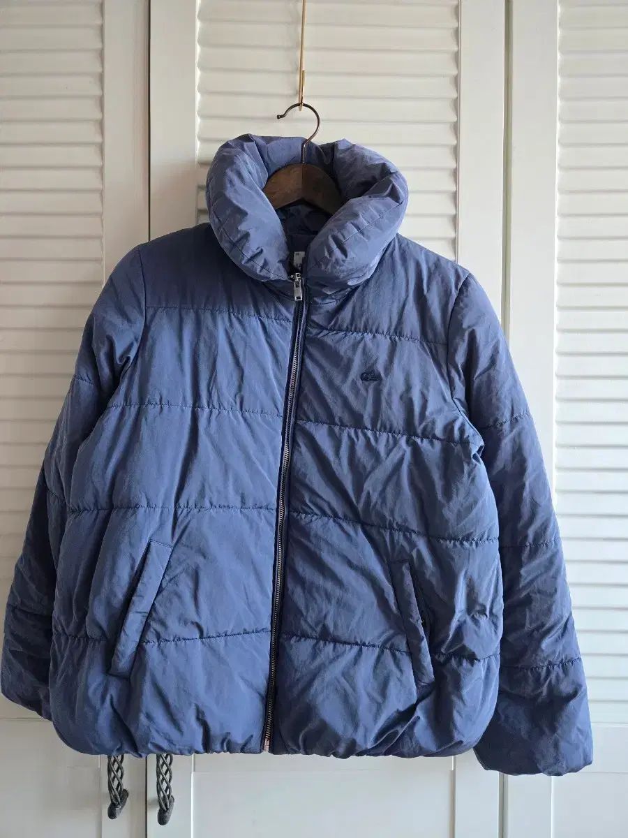 ラコステ ブルー パファー ダウン アウター