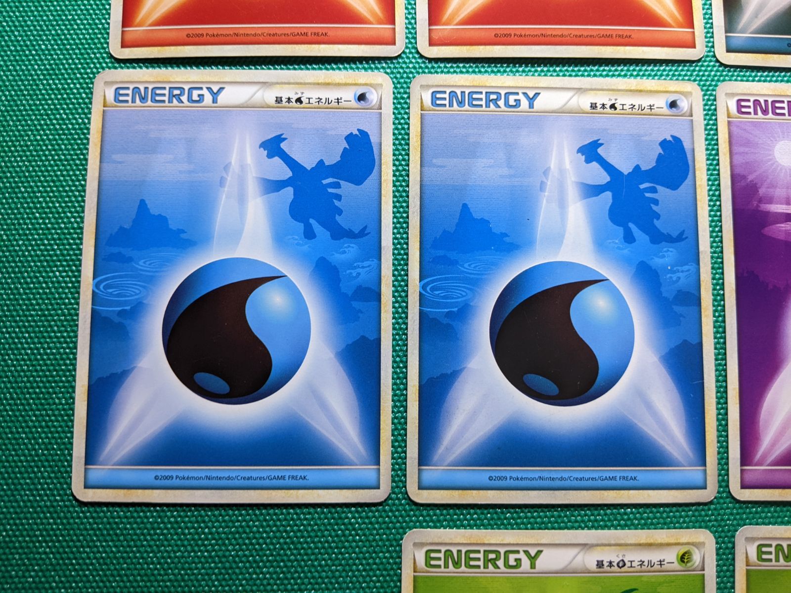 ポケモンカード レジェンドエネルギー 炎 ホウオウ ×2、水 ルギア ×2