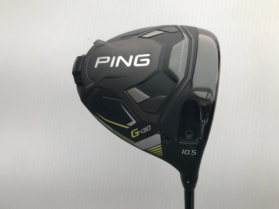 ピン G430 LST 10.5度 ALTA J CB BLACK Sフレックス ドライバー 中古