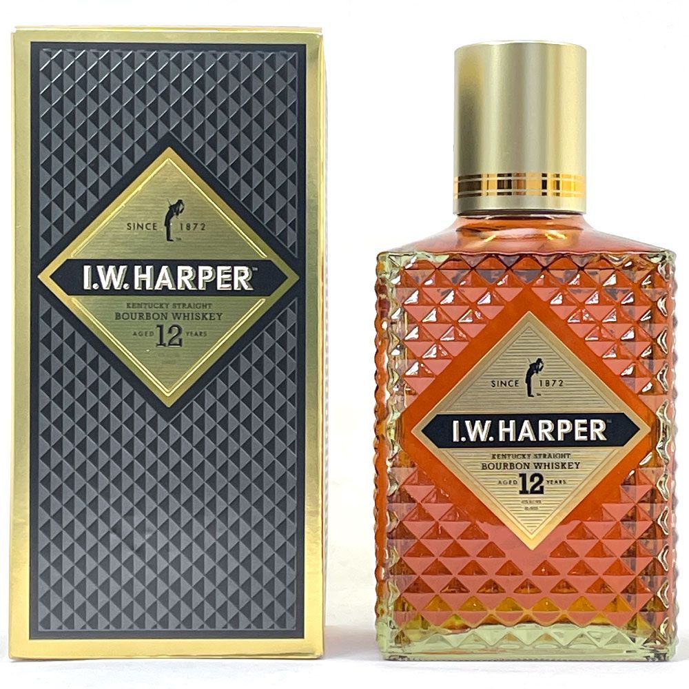 IWハーパー 12年 未開栓 750ml 箱付 バーボン - メルカリ