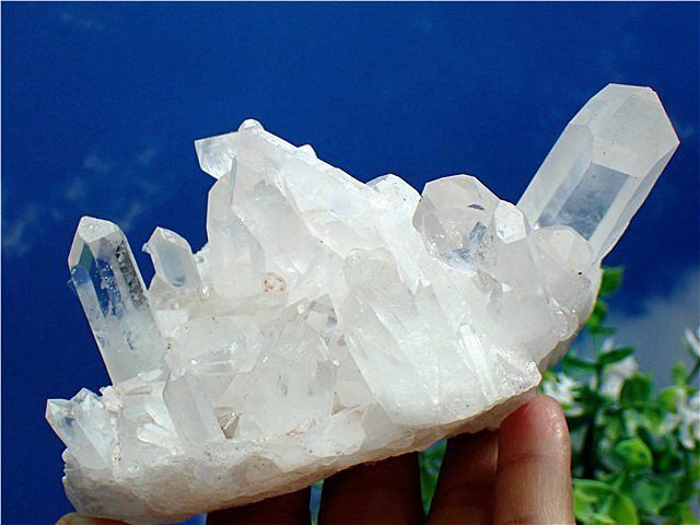 ◇超強いパワー天然水晶クラスターYT6B6/101B08C - メルカリ