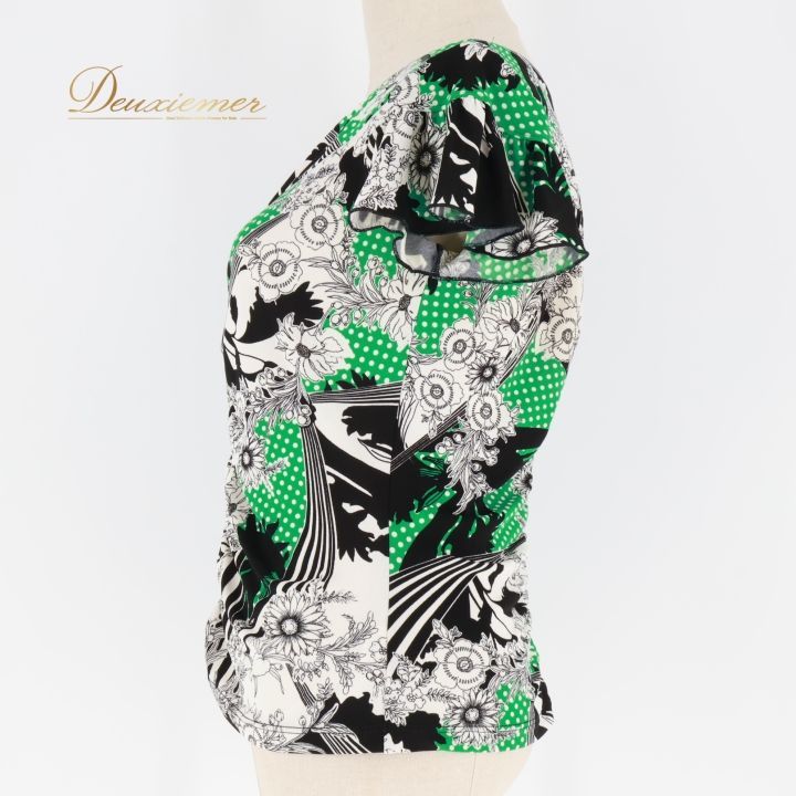 Chacott 花柄模様ドレス 石なし チャコット ロイヤルダンス Chacott 花