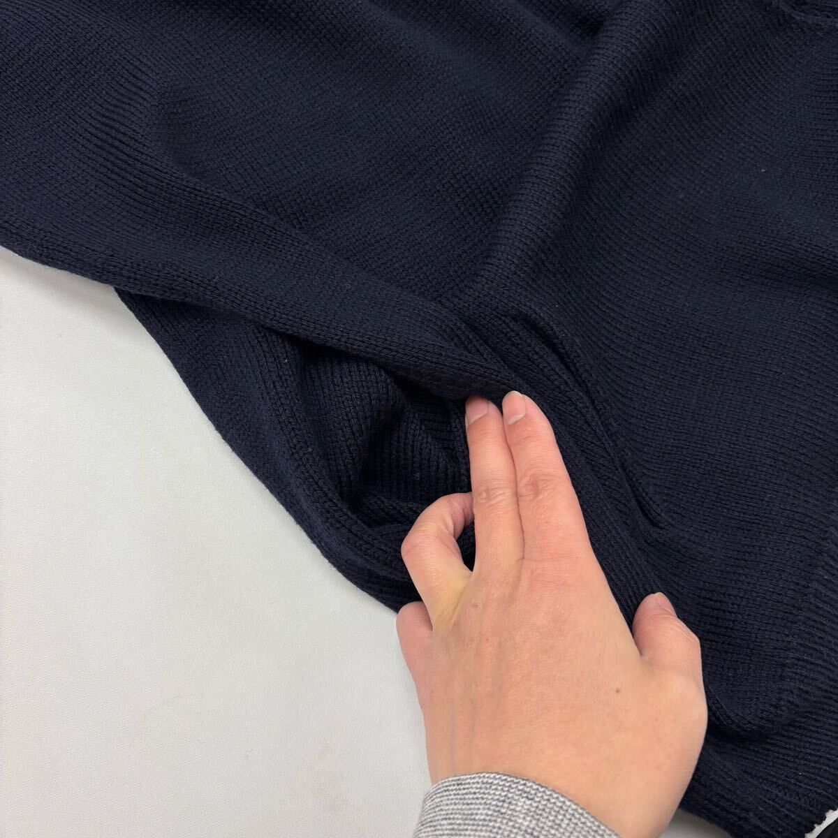 Yohji Yamamoto ヨウジヤマモト アルパカ 混 タートル ニット 異素材