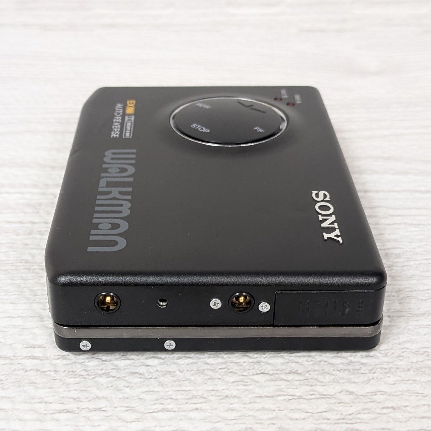 SONY ソニー WM-600 カセットウォークマン ブラック ジャンク品 通電