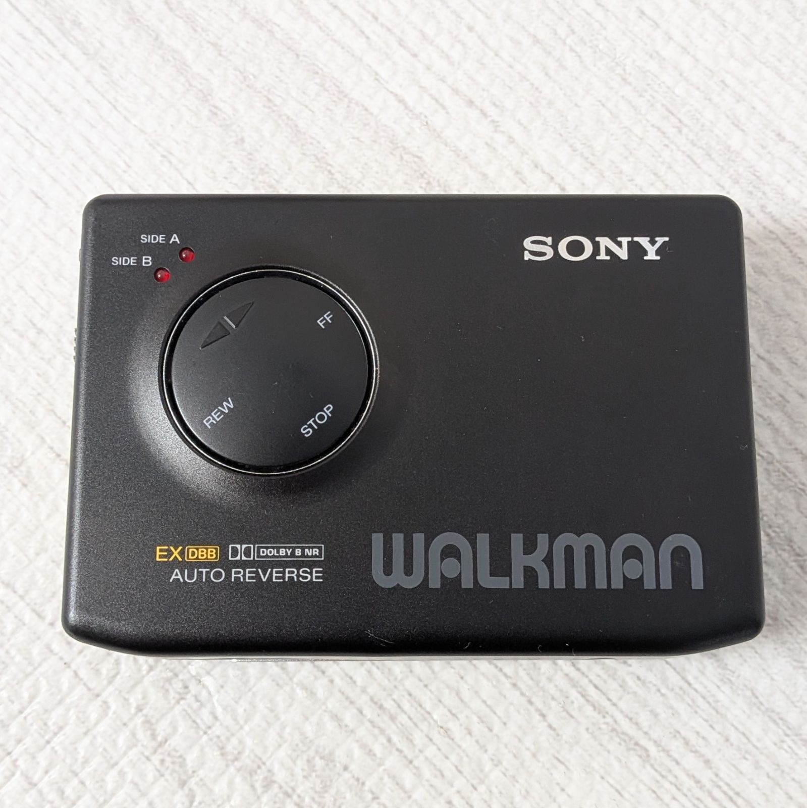 SONY ソニー WM-600 カセットウォークマン ブラック ジャンク品 通電