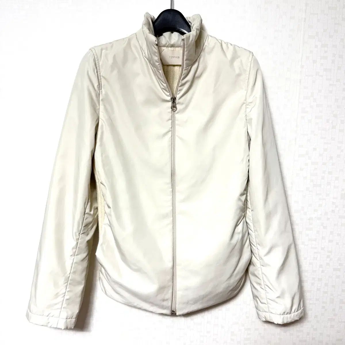 XS 85 システム レディース ジップアップ ジャケット アイボリー