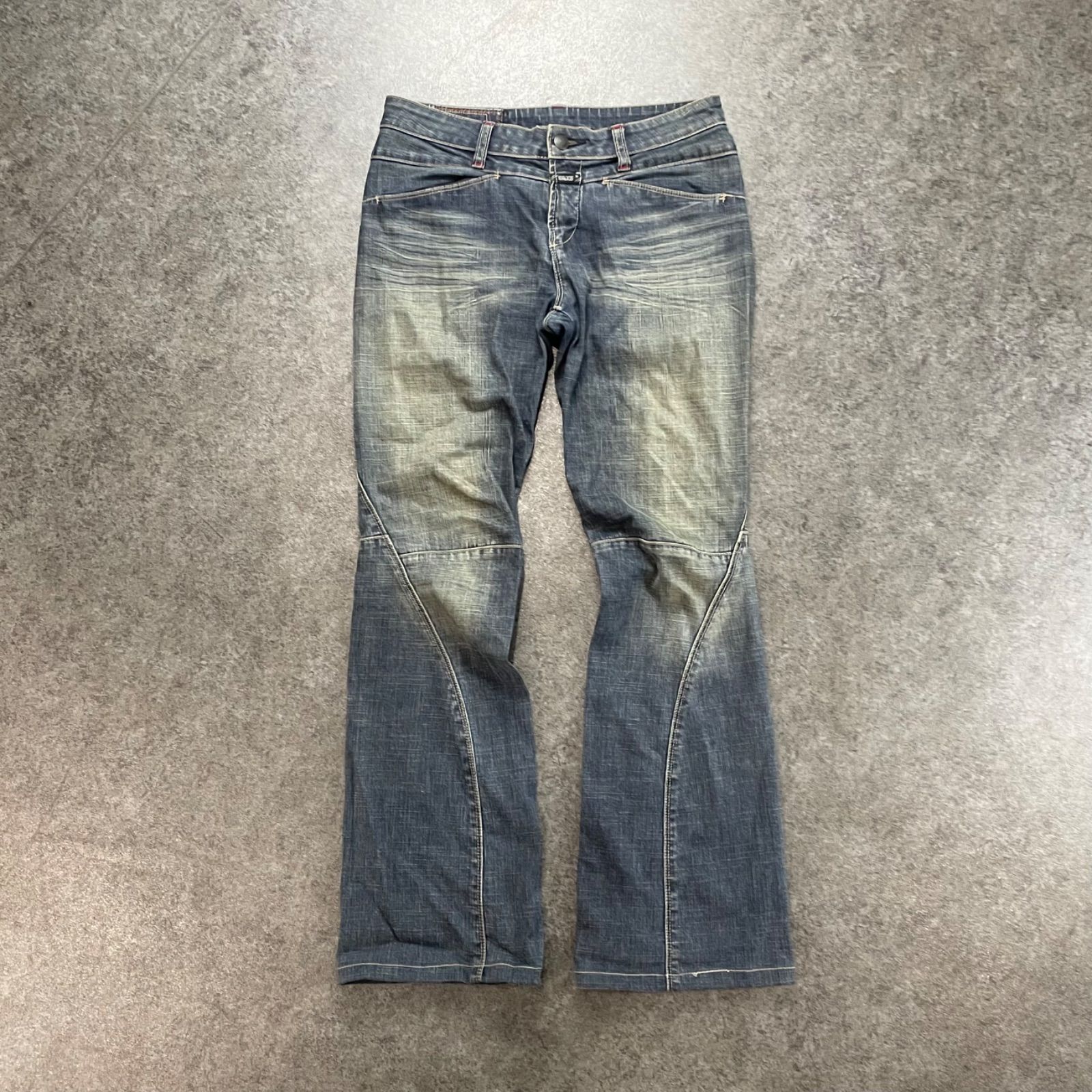 marithe + francois girbaud Denim Flare Jeans Bootcut archive y2k