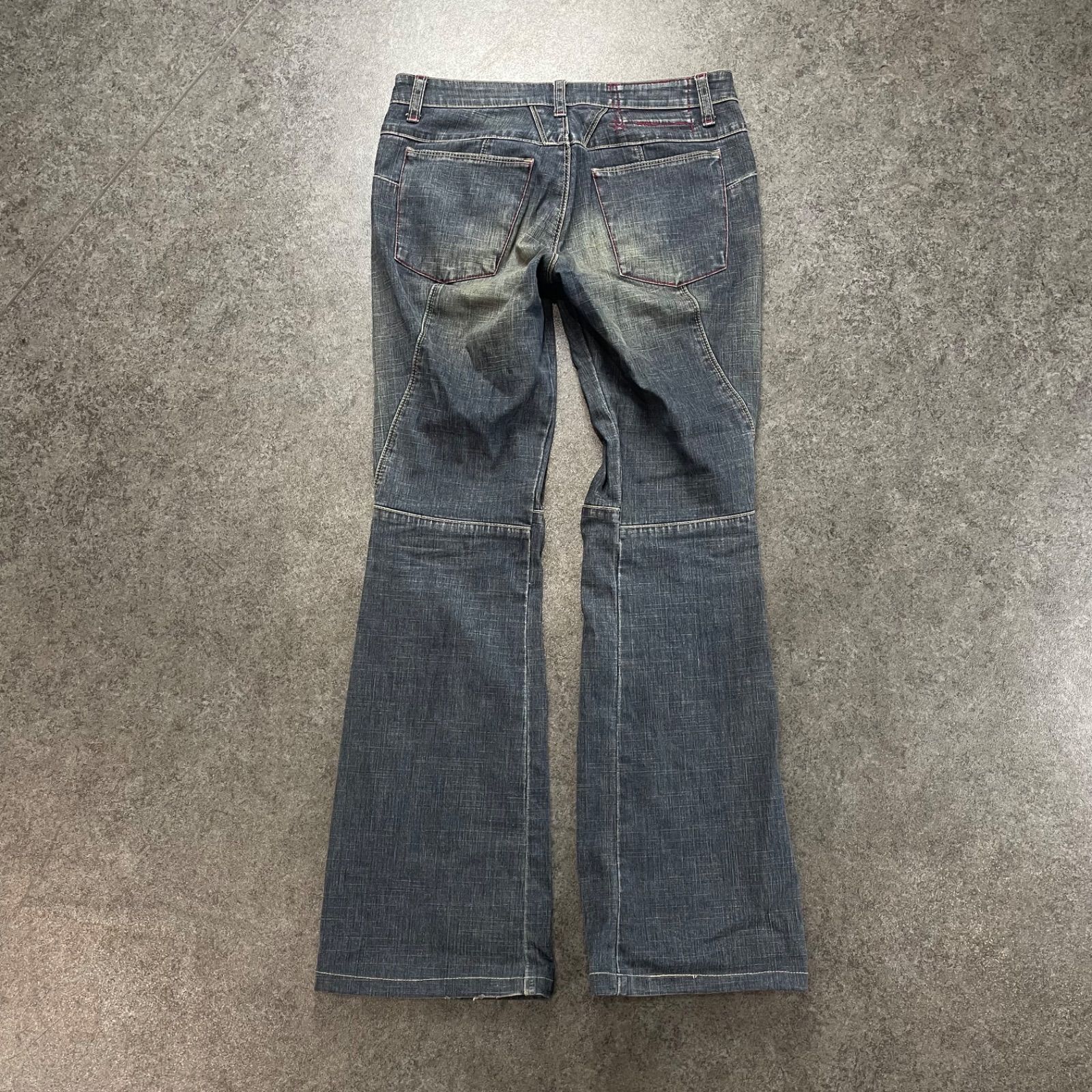 marithe + francois girbaud Denim Flare Jeans Bootcut archive y2k