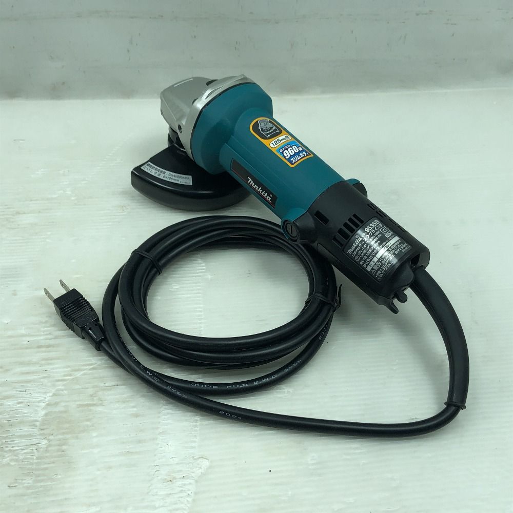 MAKITA マキタ 研磨工具 ディスクグラインダー 本体のみ コード式 9535 B ブルー