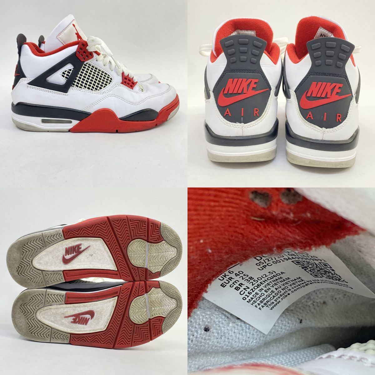 NIKE ナイキ AIR JORDAN 4 RETRO エアジョーダン 4 レトロ DC7770-160
