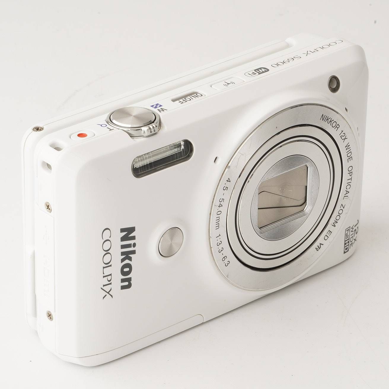 ニコン Nikon COOLPIX S6900 ホワイト 12x 光学ズーム - メルカリ