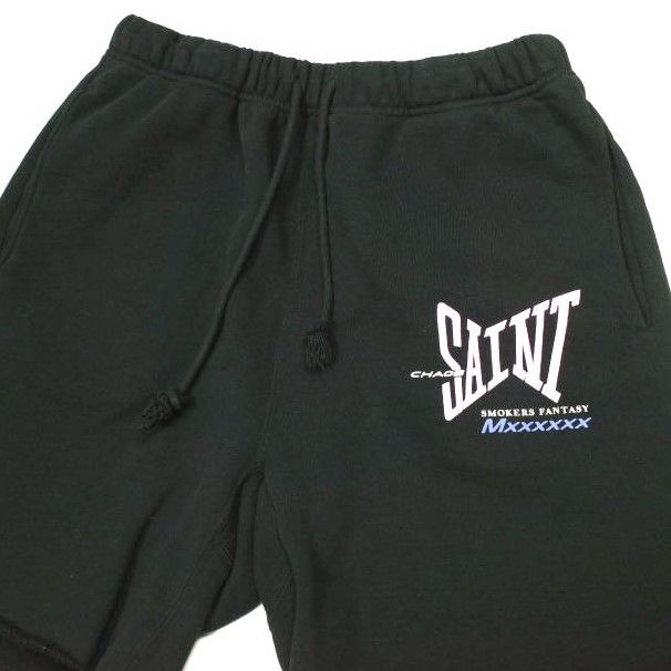 新品 SAINT MICHAEL セントマイケル 25SS 日本製 SWEAT SHORTS / RIBON