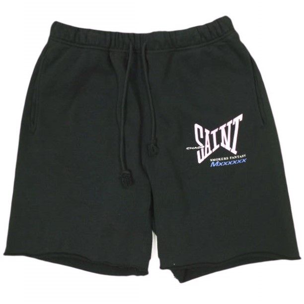 新品 SAINT MICHAEL セントマイケル 25SS 日本製 SWEAT SHORTS / RIBON