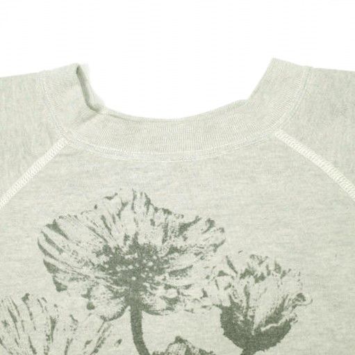 新品 SAINT MICHAEL セントマイケル 24AW 日本製 CREW SWEAT FLOWER