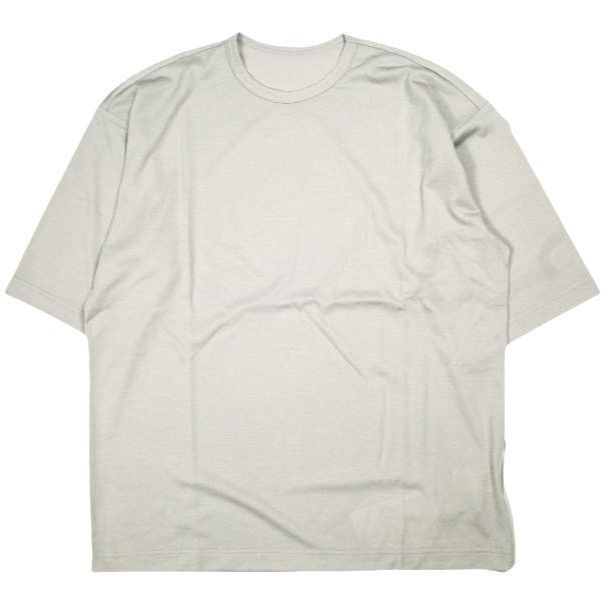 un|unbient アン 25 SS 日本製 HALF SLEEVE T プレーティング天竺 バインダーネック Tシャツ UNCU 15-B 2 Moon アンビエント トップス g 24808