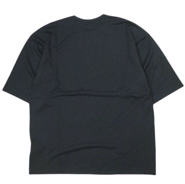 un|unbient アン 25 SS 日本製 HALF SLEEVE T プレーティング天竺 バインダーネック Tシャツ UNCU 15-B 2 Midnight アンビエント トップス g 24811