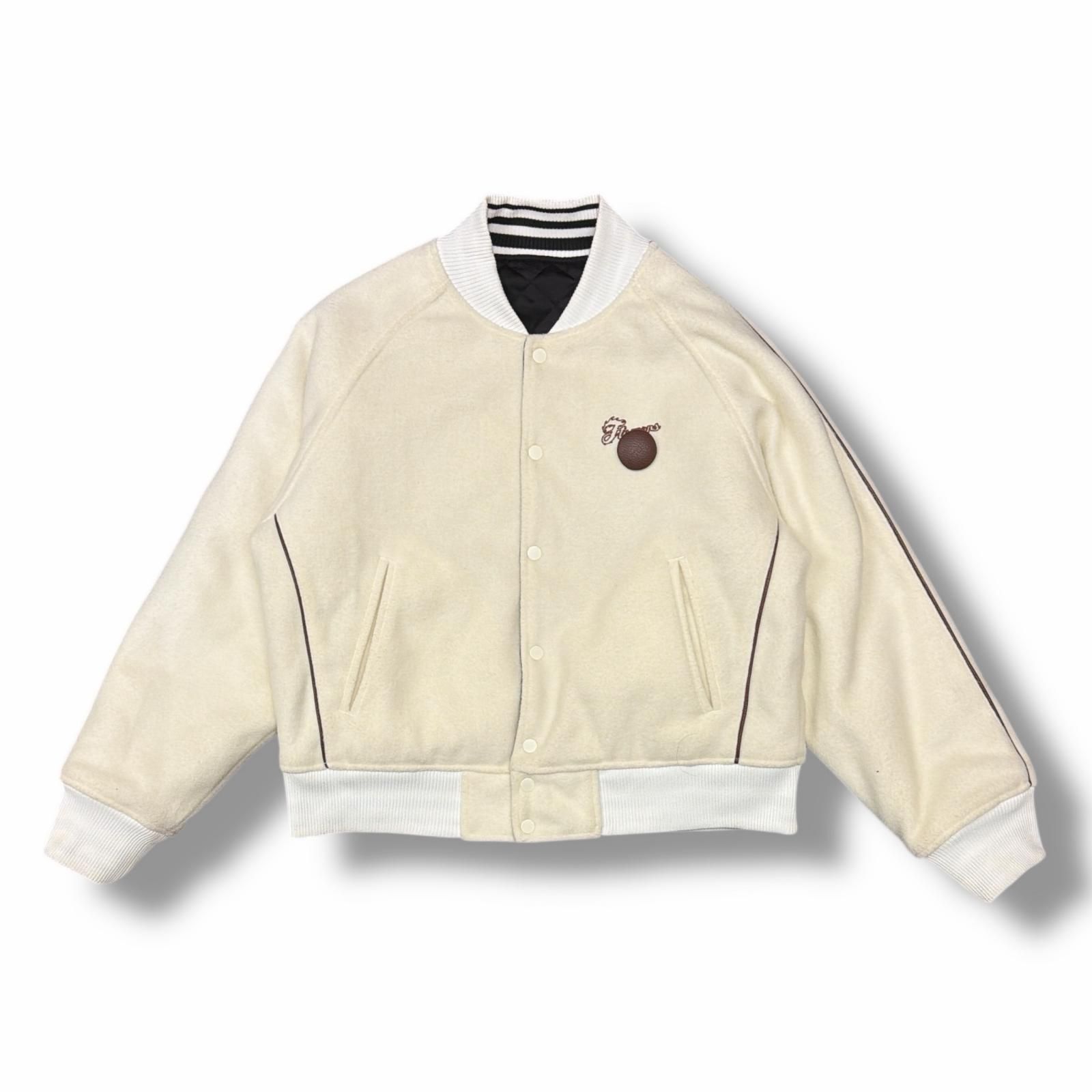 参考上代46200円 FAF(Fake As Flowers) 2024W STADIUM JACKET