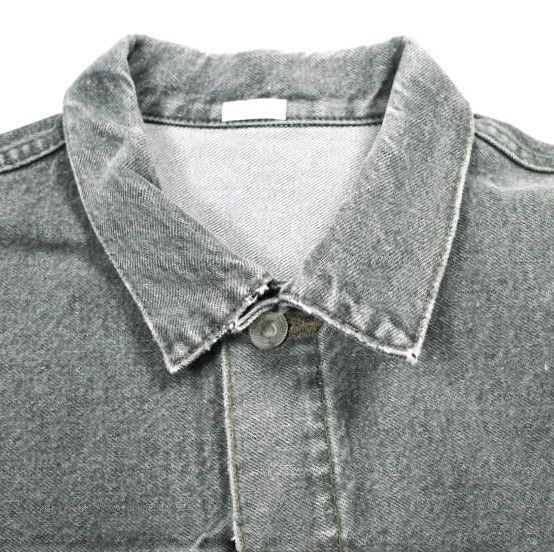 新品 A.PRESSE アプレッセ 25AW 日本製 Vintage Gray Denim Jacket 1st