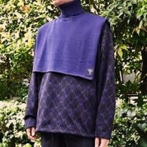 South2 West8 サウスツーウェストエイト S2W8 日本製 Dickey Turtle Knit タートルネックニット NS695 Free PURPLE セーター トップス【中古】【South2 West8】 South2 West8 サウスツーウェストエイト S2W8 日本製 Dickey Turtle
