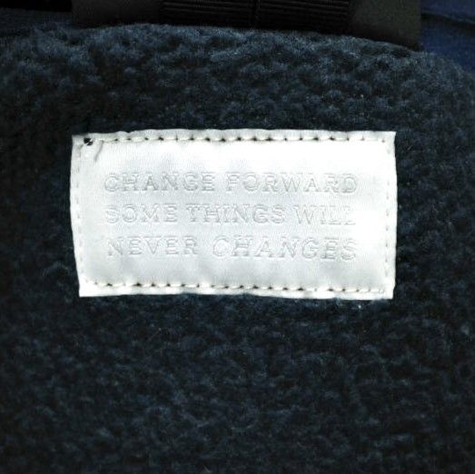 CHANGES チェンジーズ 日本製 REMAKE SWITCHING FLEECE VEST リメイク 