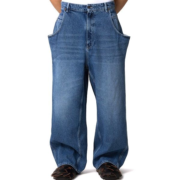 新品 HED MAYNER ヘドメイナー 25SS イタリア製 DENIM PANTS バギー