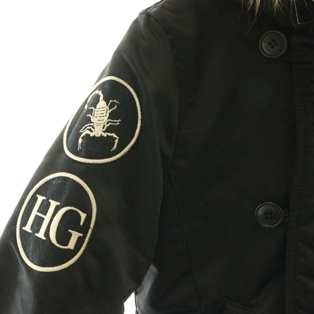 美品　ヒステリックグラマー　L-2B プリマロフトフライトジャケット　S 美品HYSTERIC GLAMOUR N2B プリマロフト ショップ フライトジャケット