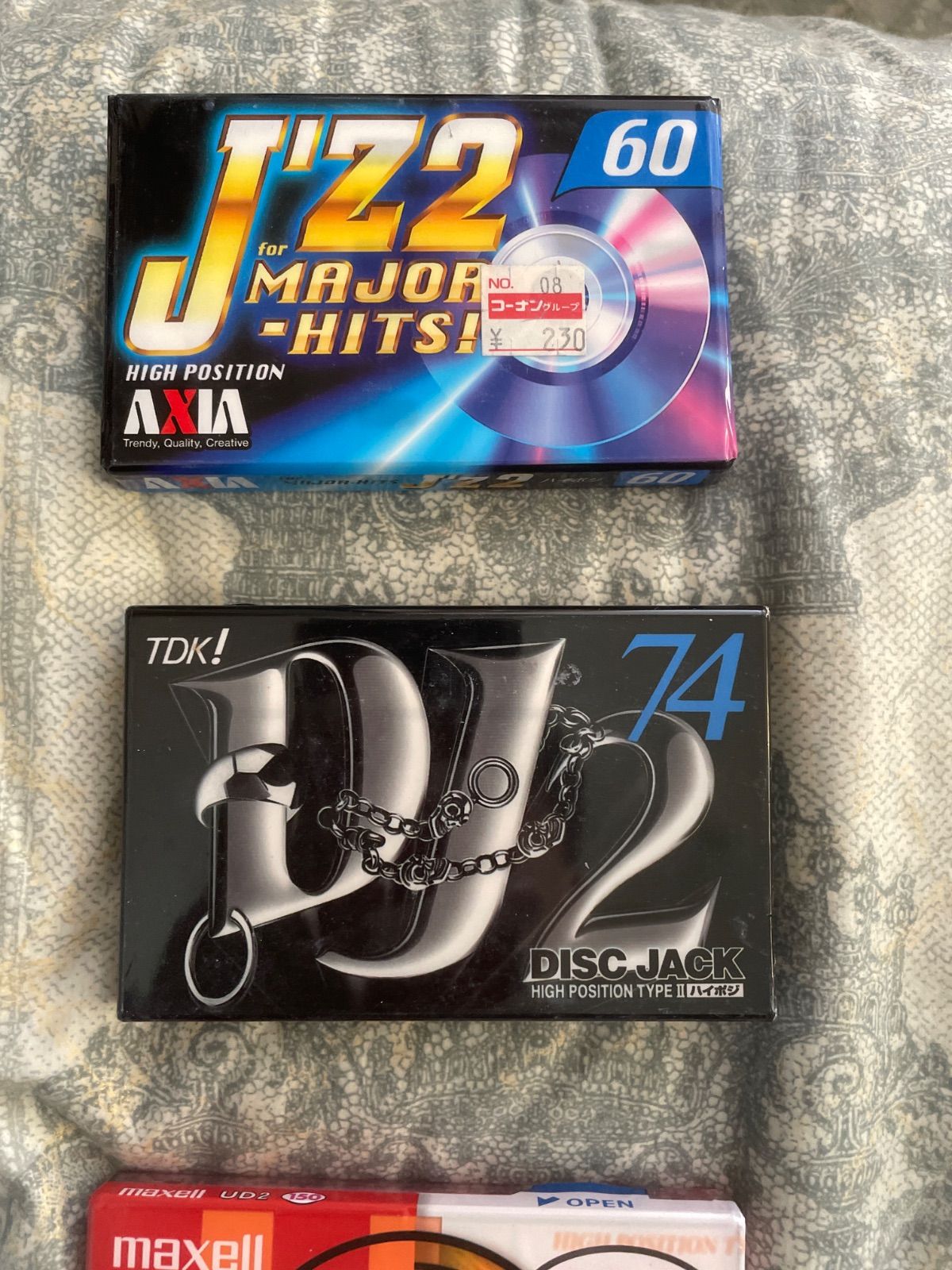 カセットテープ 未使用未開封 6本 maxell TDK Konica 富士フイルム