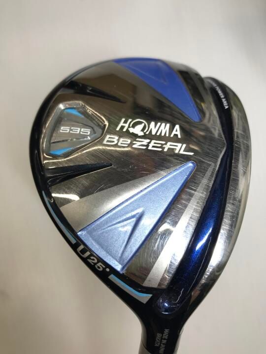 ホンマゴルフ Be ZEAL 535 レディス 25度 VIZARD for Aフレックス ユーティリティ