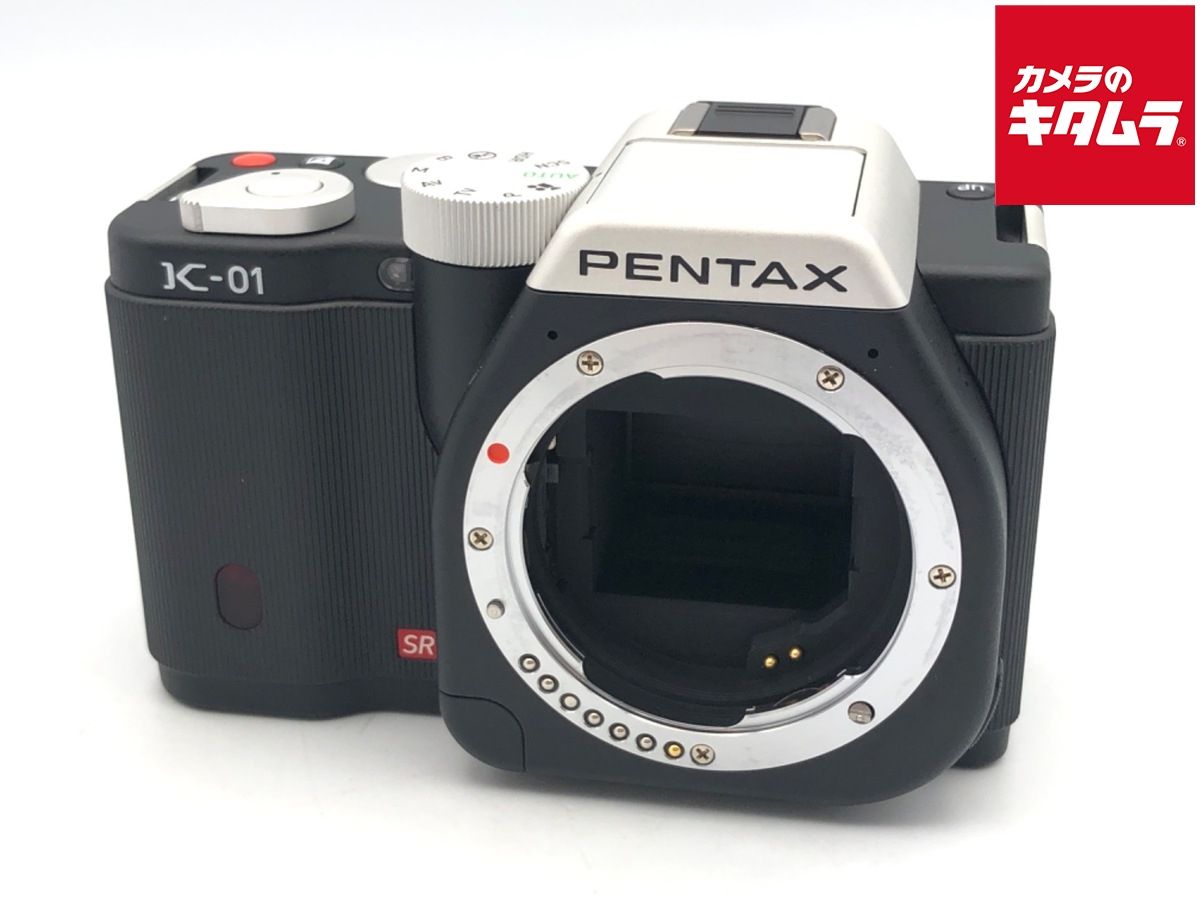 ペンタックス K-01 ボディ ホワイト×ブラック