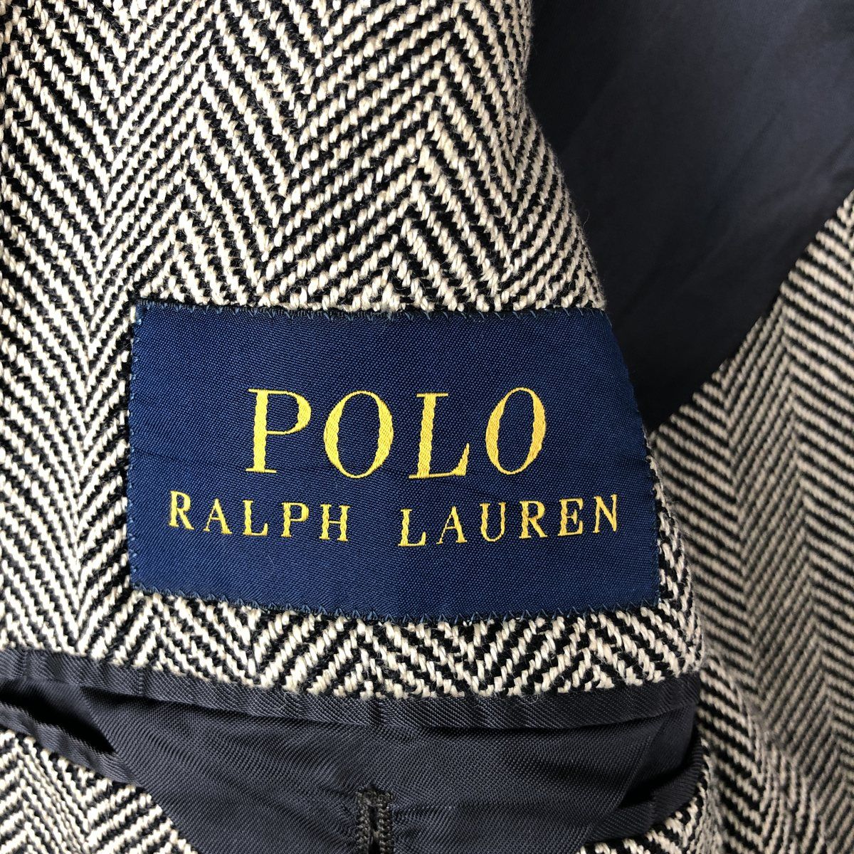古着 ラルフローレン Ralph Lauren POLO RALPH LAUREN ヘリンボーン 