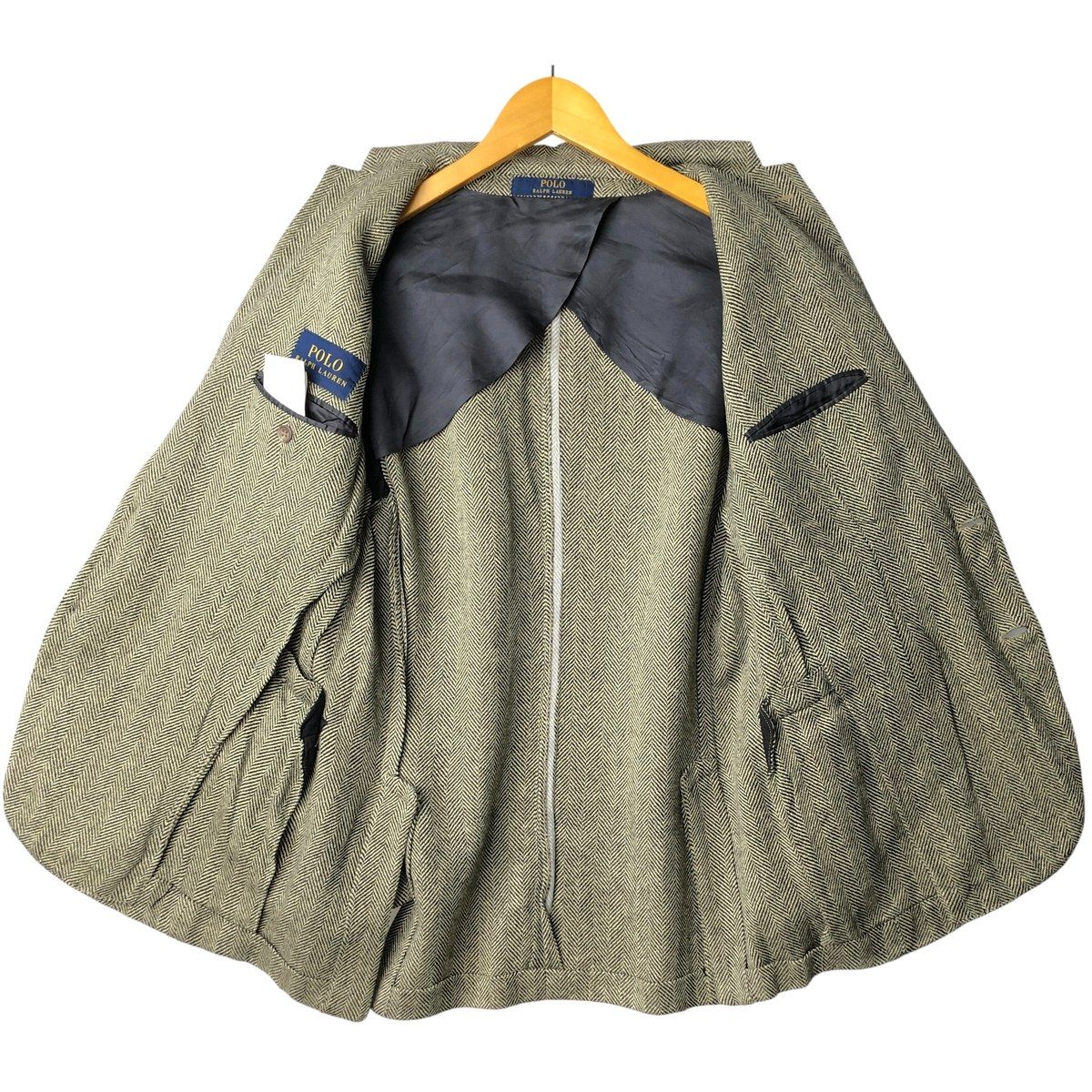 古着 ラルフローレン Ralph Lauren POLO RALPH LAUREN ヘリンボーン 