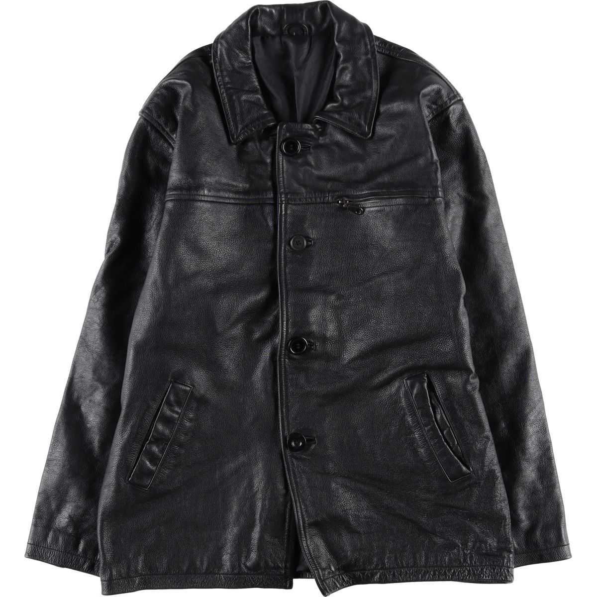 古着 レザージャケット メンズL相当|eaa 553405