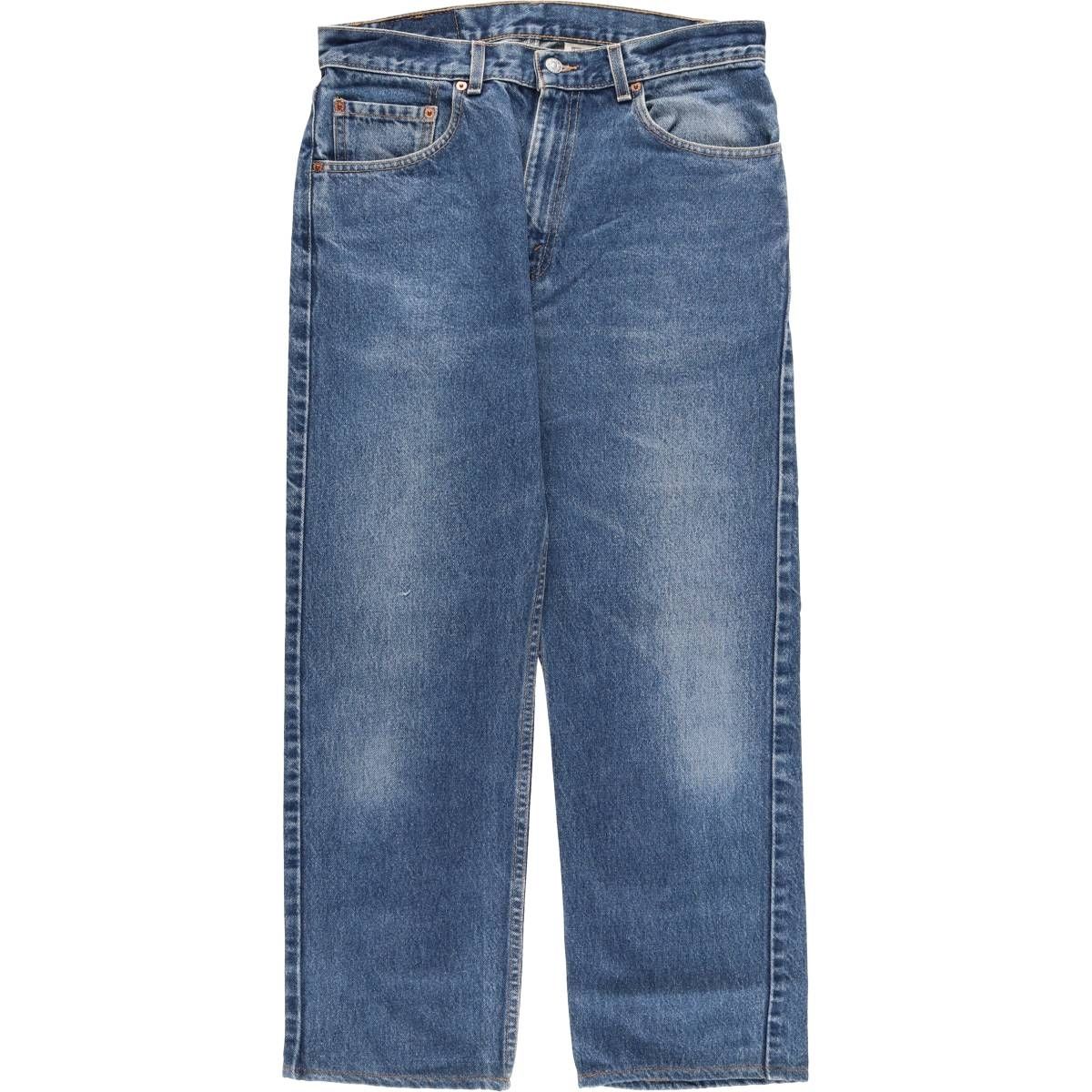 古着 00年代 リーバイス Levi s 505 REGULAR FIT LEG テーパードデニムパンツ メンズw 33相当|eaa 480255