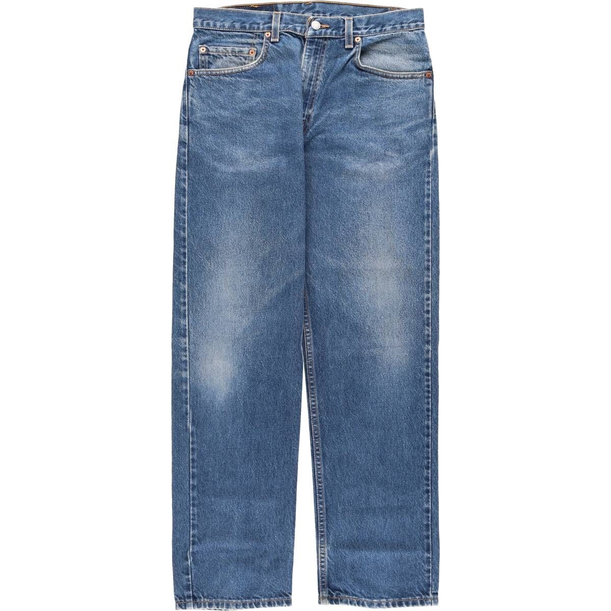 古着 リーバイス Levi s 505 REGULAR FIT LEG テーパードデニムパンツ メンズw 32相当|eaa 480247