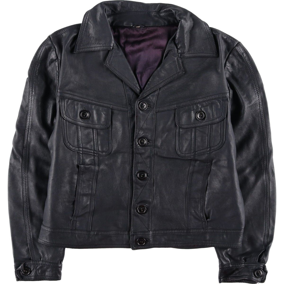 古着 レザージャケット メンズS相当 ヴィンテージ|eaa 559067