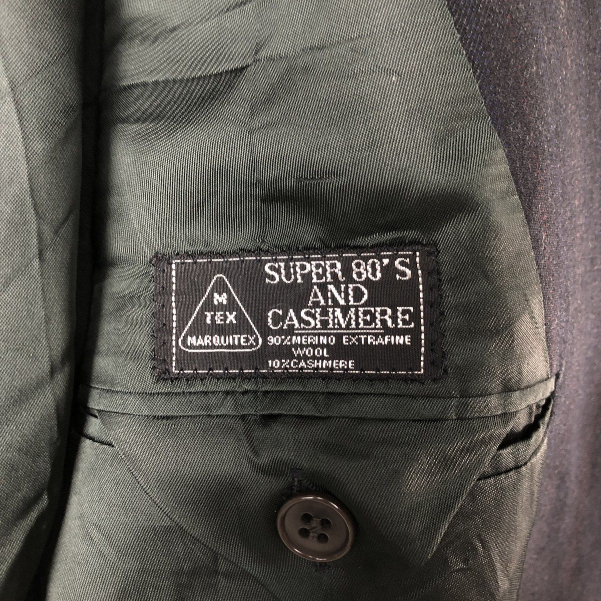 メンズ 古着 ギラロッシュ GUY LAROCHE ダブルブレスト ピークドラペル 