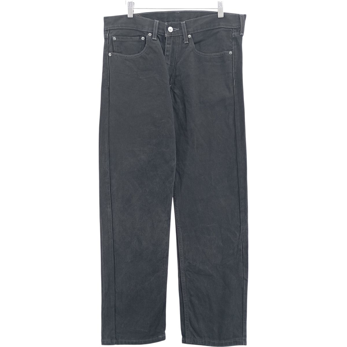 古着 リーバイス Levi s 505 ブラックデニム テーパードデニムパンツ メンズw 34相当|eaa 419713