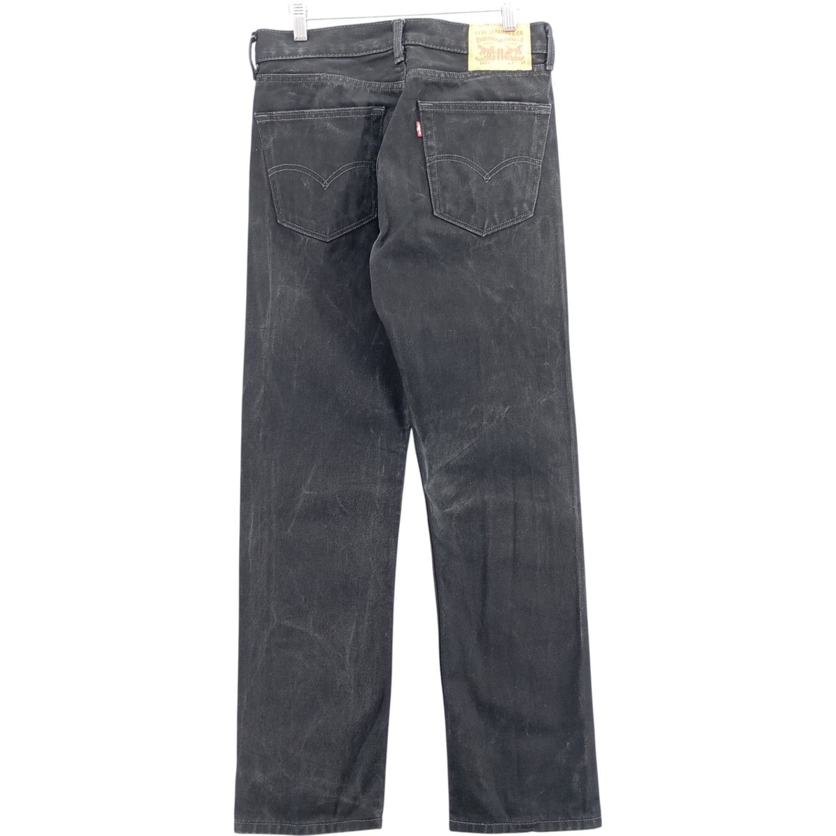 古着 リーバイス Levi s 505 ブラックデニム テーパードデニムパンツ メンズw 30相当|eaa 419688