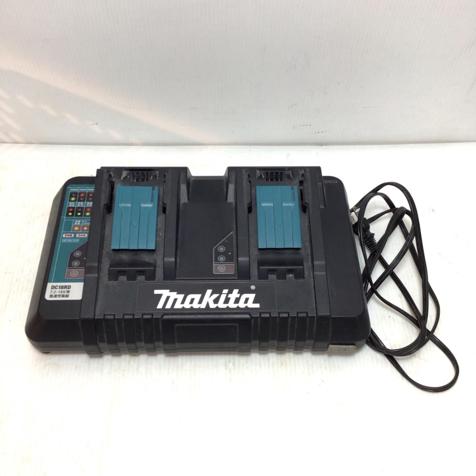 ΘΘMAKITA マキタ 充電器 程度B DC 18 RD ブルー