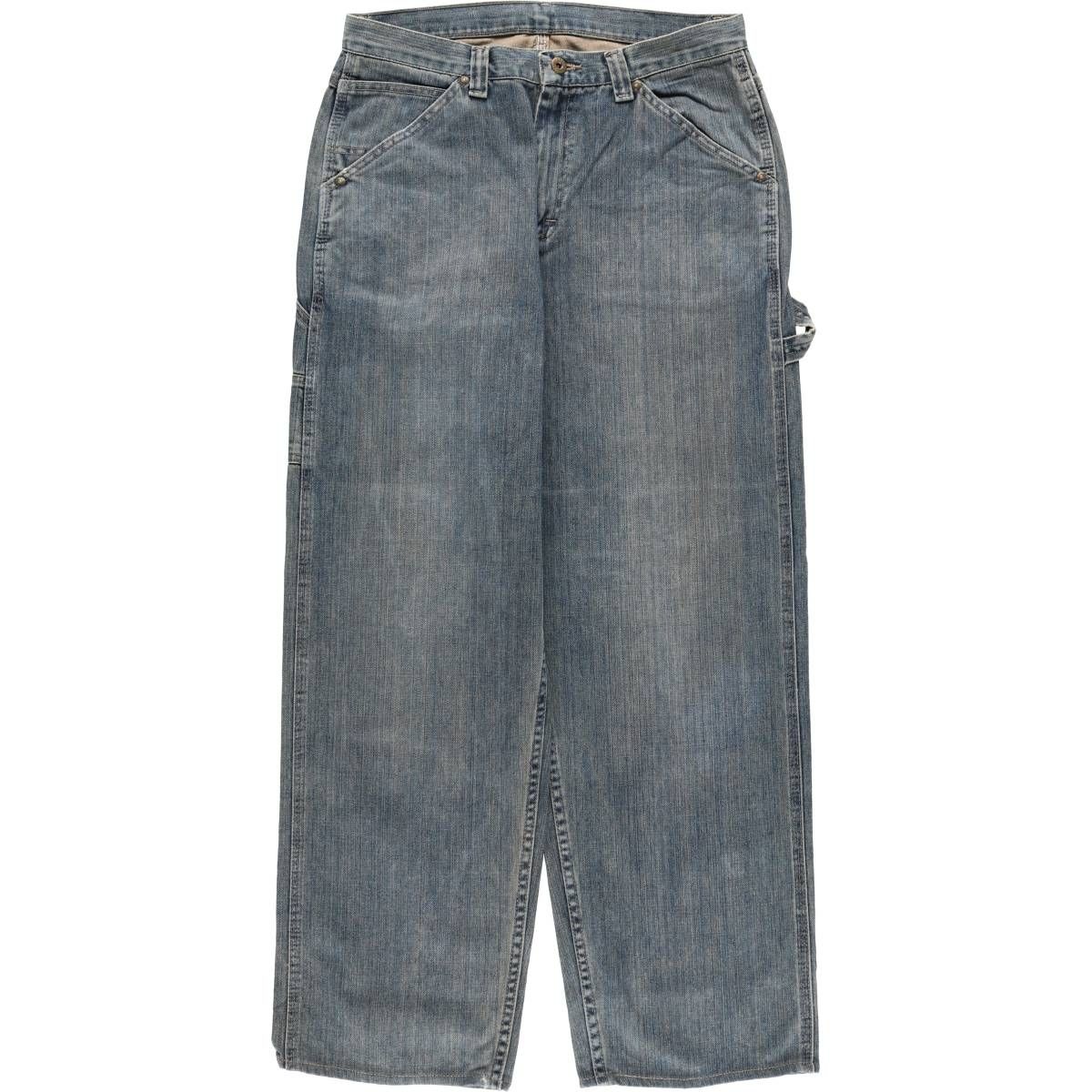古着 90~00年代 リー Lee DUNGAREES デニムペインターパンツ メンズw33