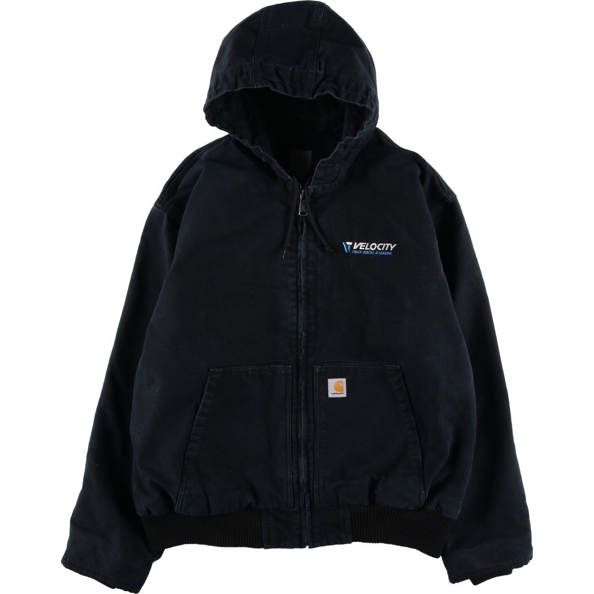 カーハート ダックジャケット 古着 カーハート Carhartt アクティブジャケット ダックフルジップ