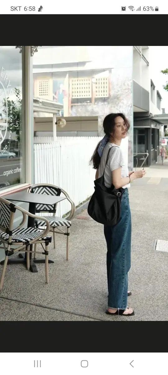 LOEUVRE ルーブル ナイロン ショルダーバッグ